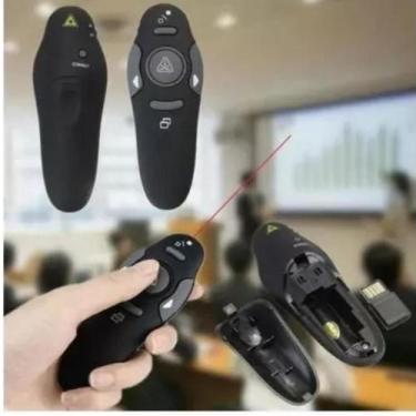 Imagem de Apresentador Caneta Slide Apontador Laser Controle Sem Fio - Home Good