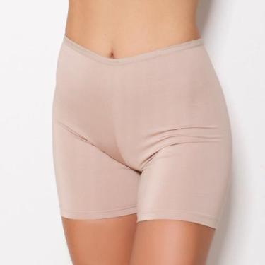 Imagem de Short Anágua Liso - Nikon Lingerie, Chocolate, G