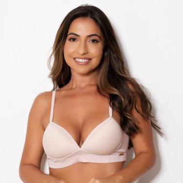 Imagem de Sutiã Bojo Soft sem Arco ideal para quem usa silicone - Sutian Heloíse