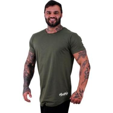 Imagem de Camiseta Longline MXD Conceito Estampada Musculação Fitness-Masculino