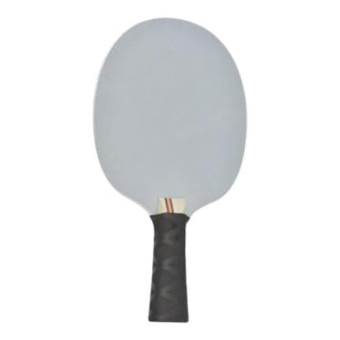 Imagem de kowaku Lâmina de raquete de tênis de mesa, placa inferior de ferro, cabo de madeira, confortável, emocionante, placa de pingue-pongue, lâmina para raquete de, Quadro Horizontal