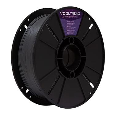 Imagem de Filamento PLA Velvet High Speed 1Kg 1,75mm Efeito Aveludado Impressora 3D FDM Voolt3D (Grafite Velvet)