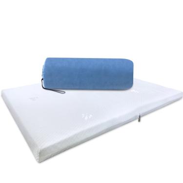 Imagem de Colchonete Chiqueirinho com Protetor Impermeável para Bebê Infantil 70x100x6cm - bf Colchões