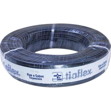 Imagem de Cabo Para Microfone Balanceado Ofhc 2 X 0,30mm² (22awg) Preto Tiaflex - Rl 100