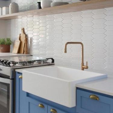 Imagem de Cuba Cozinha Farm Sink Padrão 65 Cm Estilo Fazenda Avental - Don Artes