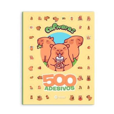 Imagem de 500 Adesivos Capivaras