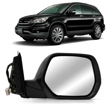 Imagem de Retrovisor Crv 2007 a 2012 Eletrico C/Pisca Seta Preto - SP ACESSÓRIOS