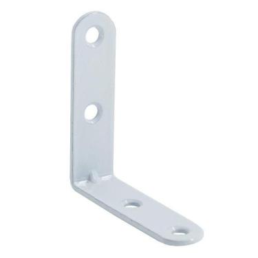 Imagem de Cantoneira para Móveis Thompson 2.1/2P, Branca - Embalagem com 50 Unid