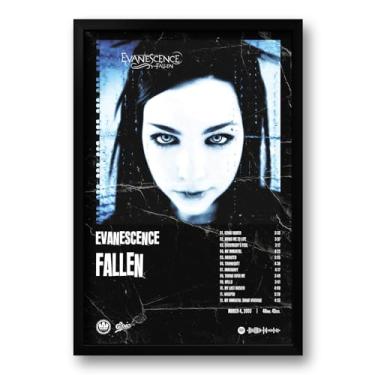 Imagem de Quadro Álbum Spotify Fallen Evanecence 40x60cm
