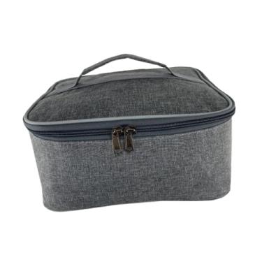 Imagem de oshhni Bolsa de armazenamento de botijão de gás, bolsa protetora para utensílios de acampamento, estojo de transporte, organizador de armazenamento de, Cinza