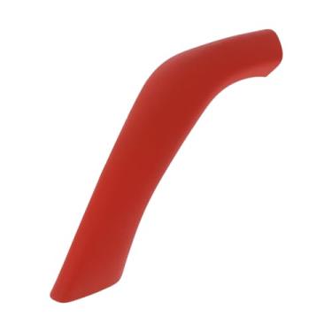 Imagem de Hihaha Tampa de acabamento do puxador do painel da porta do lado do passageiro traseiro esquerdo dianteiro do motorista para BMW X1 F48 F49 2015-2020 Nº 51417468715 ABS vermelho 1 peça