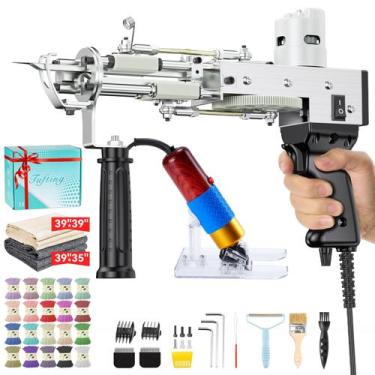 Imagem de Kit inicial de pistola de tufagem de tapetes Pistola de tufagem Riiai 