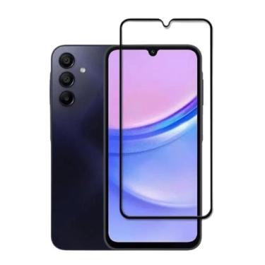 Imagem de Película de Vidro 3D Compatível com Samsung A15 5G Cobre Tela Toda - H