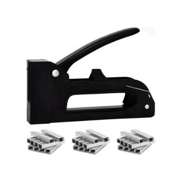 Imagem de Grampeador Para Tapeceiro Com 100 Grampos De 08Mm Tapeçaria - Startool