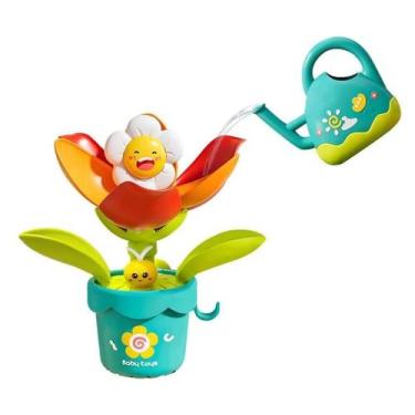 Imagem de Brinquedo De Banho C/ Ventosa Regador Flor P/ Bebês Girassol - GEEK TR