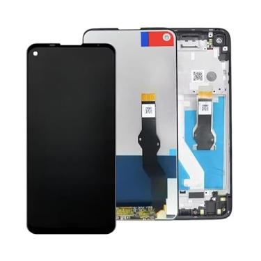 Imagem de Para Motorola Moto G Stylus 2020 (XT2043) Tela LCD Touch Screen Digitalizador Assembléia com moldura, 16.3 cm Full Front Glass Panel Replacement (sem moldura)