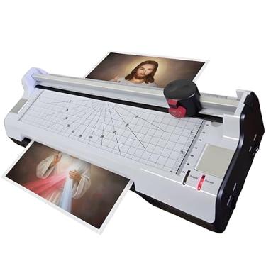 Imagem de Plastificadora Refiladora Documentos A4-5 Funcões Em 1-220V