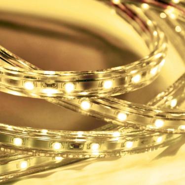 Imagem de Kit 10 Metros Fita Led Taschibra 5w/m Ip67 220v Alta Proteção 3000k Quente