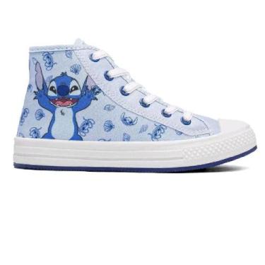Imagem de Tenis disney stitch ref dst01wi menina, 26, Azul, Branco