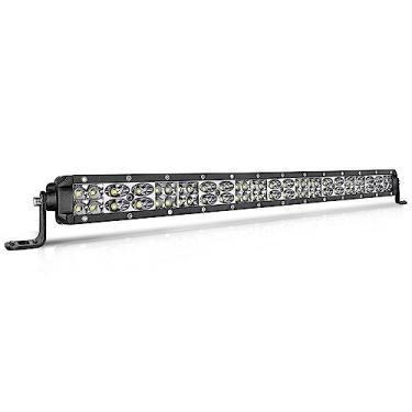 Imagem de Barra de luz LED fina de 55 cm, AKD Part 180 W Super Slim Offroad Barra de luz de condução spot Flood Combo Ultra Slim Bumper Grille Light Bar para caminhonete UTV ATV Jeep Chevy Ford Ram GMC Tesla RZR