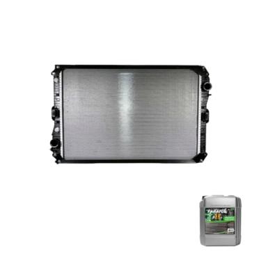 Imagem de Kit Radiador Interc MB 2035/2040/2044/2540/2640 + Aditivo Radiador Paraflu Verde 20Litros