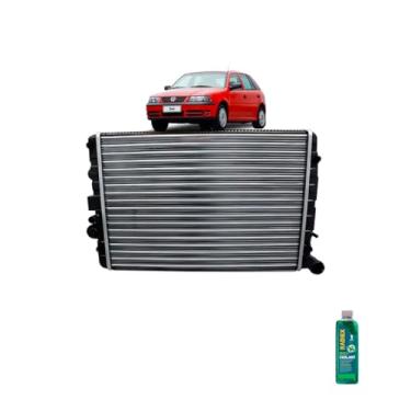 Imagem de Kit Radiador VW Gol AP 95> 8/16 V com Ar e Aditivo Radiex R1882 Verde