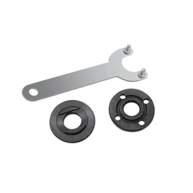 Imagem de Hao Yuan Star Chave Inglesa De Metal Para Esmerilhadeira Angular 4,5" 5" 5/8-11 Dw Milwaukee Makita 193465-4 Compatível Com Bosch Black & Decker Ryobi (3 Peças)