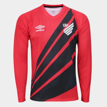 Imagem de Camisa Athletico Paranaense I 24/25 s/n Torcedor Umbro M/L Masculina-Masculino
