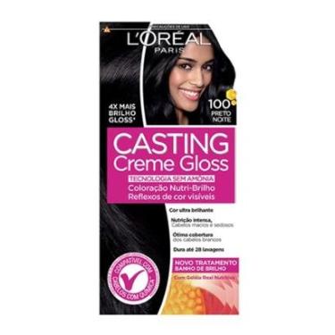 Imagem de Coloração Casting Creme Gloss L'Oréal Paris 100 Preto Noite-Unissex