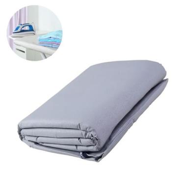 Imagem de Forro Térmico Furadinho Para Tábua de Passar Roupa Cinza Poliéster e A