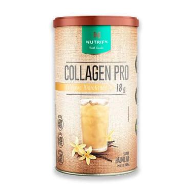 Imagem de Collagen Colágeno Hidrolisado Nutrify Baunilha 450g, Baunilha