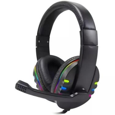 Imagem de Fone Headset Gamer Com Fio Conector P3 E USB BMax BM216