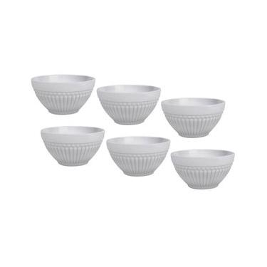 Imagem de Conjunto de Bowls Porto Brasil Roma em Faiança Feldspática 430 ml – 6 Peças