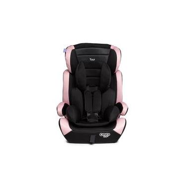 Imagem de Cadeirinha para Carro Tour 9 a 36 kg Preto e Rosa - Cosco