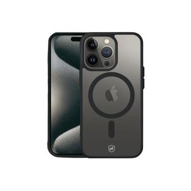 Imagem de Capa MagSafe para iPhone 15 Pro Max - Preta - Gshield