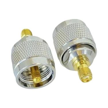 Imagem de Adaptador Coaxial UHF SO239 Para SMA Macho/Fêmea PL259 Conector RF De 