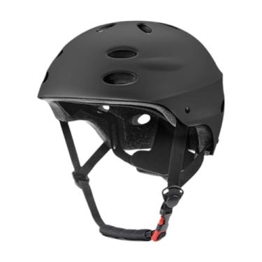 Imagem de Fenteer Capacete infantil para ciclismo, skate e bicicleta, para meninos e meninas, Preto
