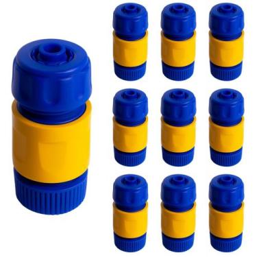 Imagem de 10 Engate Rápido p/ Mangueira 1/2" x Torneira Registro 3/4 - Agrojet