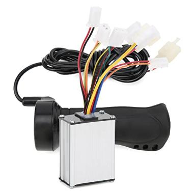 Imagem de KIMISS Controlador de Bicicleta Elétrica 24V 250W e Conjunto de Punho de Guiador Com Cabo Estendido para E-bike e E-scooter - Controle Inteligente de Computador