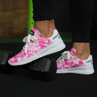 Imagem de Tênis de Treino Academia Feminino Drop Set Anti Derrapante Conforto So