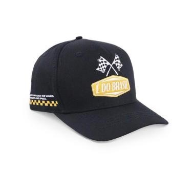 Imagem de Boné Racing Checkered Flag Coleção Internacional Ayrton Senna 70404-Unissex