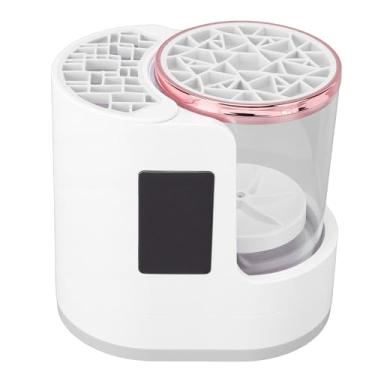Imagem de Fockety Limpador Elétrico de Pincéis de Maquiagem, Secador de Pincéis de Maquiagem Multifuncional Integrado, Suave e Eficiente para Esponjas e, Presente Ideal para Amantes