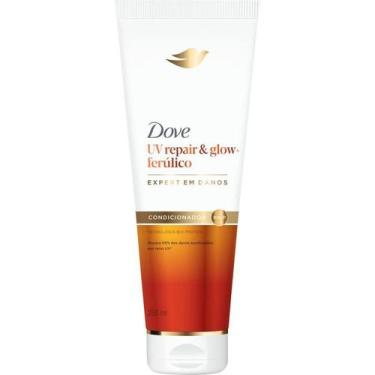 Imagem de Condicionador Dove UVrepair & Glow+ Ferúlico Expert em Danos 250ml