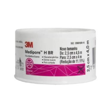 Imagem de Medipore h br 2,5cmx4,cm 2861br-4 3m