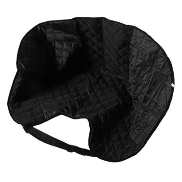 Imagem de Snsowed Avental Quente para Perna de Motocicleta, Cobertor Para- à Prova de, à Prova D'água, Cobertura Perna Scooter, Inverno, Ciclismo, Preto, Unissex