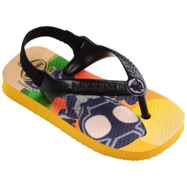 Imagem de Chinelo Havaianas New Baby Marvel Amarelo Pop-Masculino