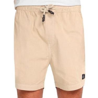 Imagem de Short Calvin Klein Jeans Sarja Masculino Color Elastic Cáqui Claro-Masculino