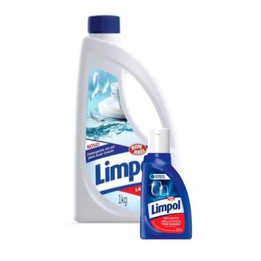 Imagem de Kit 1 Detergente Limpol 1kg + 1 Secante Limpol (2 Itens)