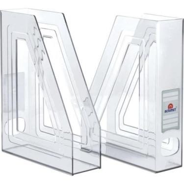 Imagem de Porta-Revista Classic Cristal - Acrimet