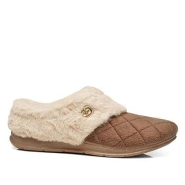 Imagem de Pantufa Pegada Feminino em Tecido Terra 266017-02-Feminino